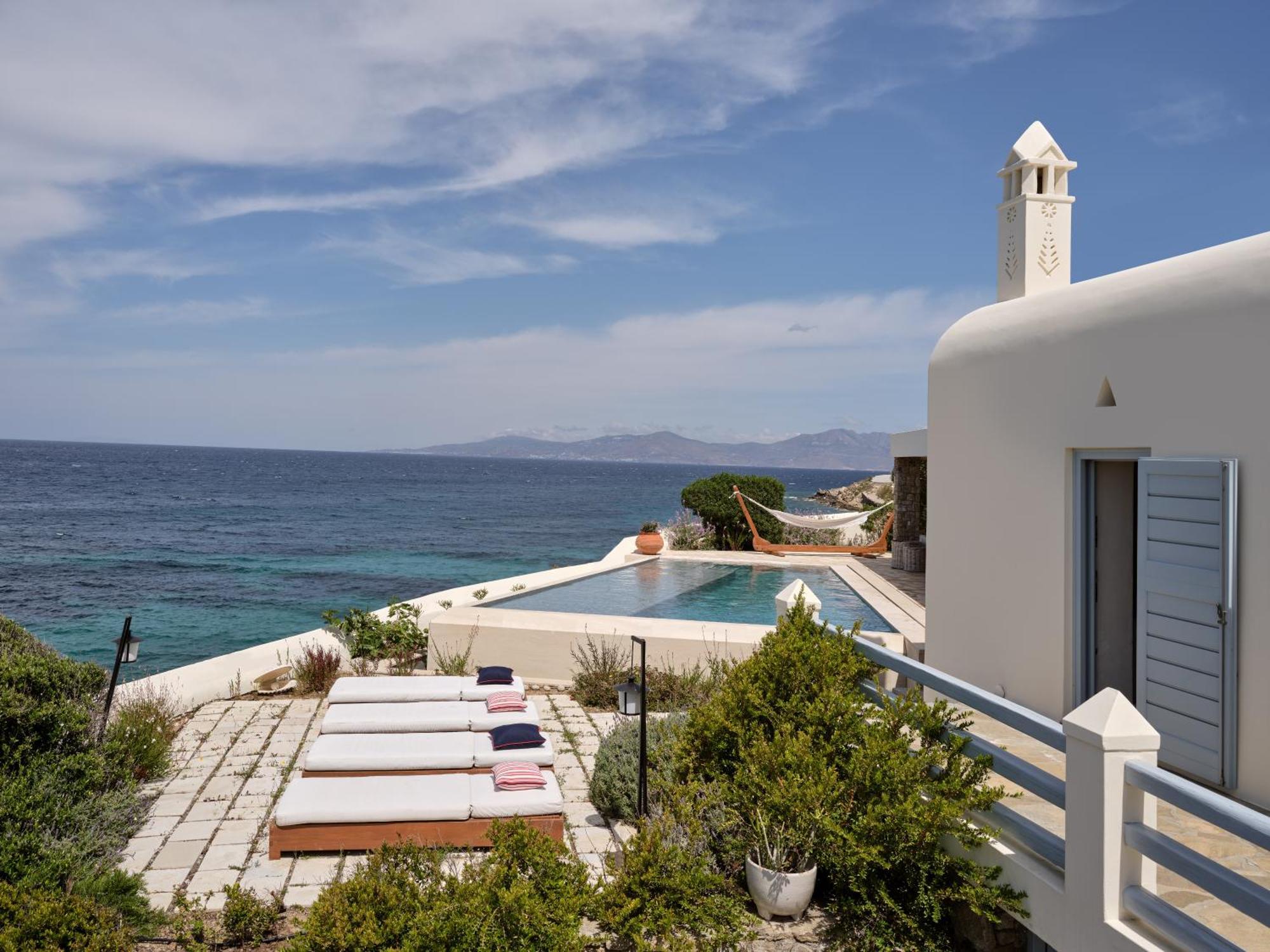Belvedere Mykonos - Waterfront Villa & Suites - The Leading Hotels Of The World Mykonos Town Exterior foto